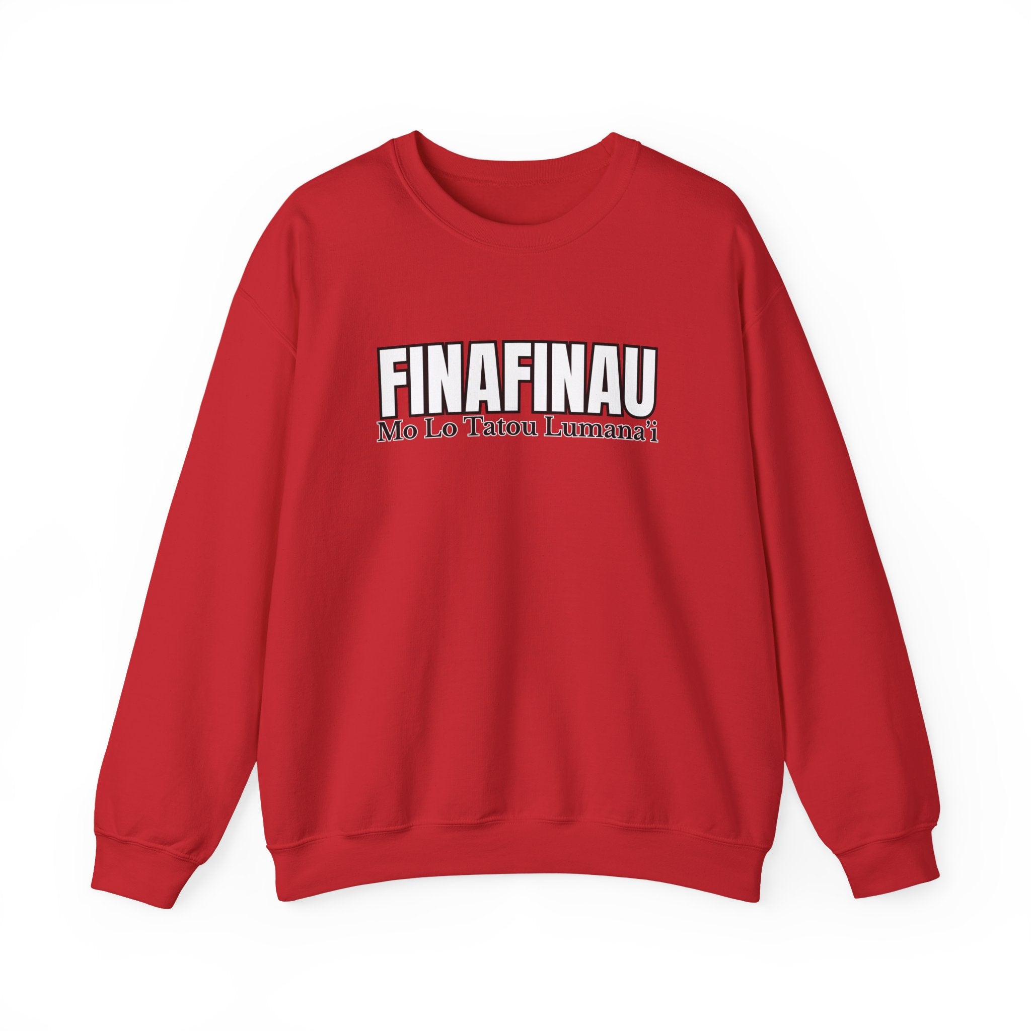 Finafinau “Mo Lo Tatou Lumana’i” - Crewneck Sweatshirt