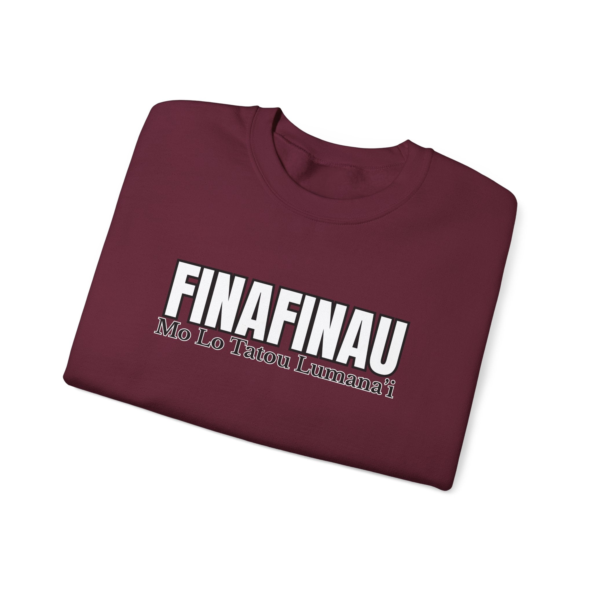 Finafinau “Mo Lo Tatou Lumana’i” - Crewneck Sweatshirt