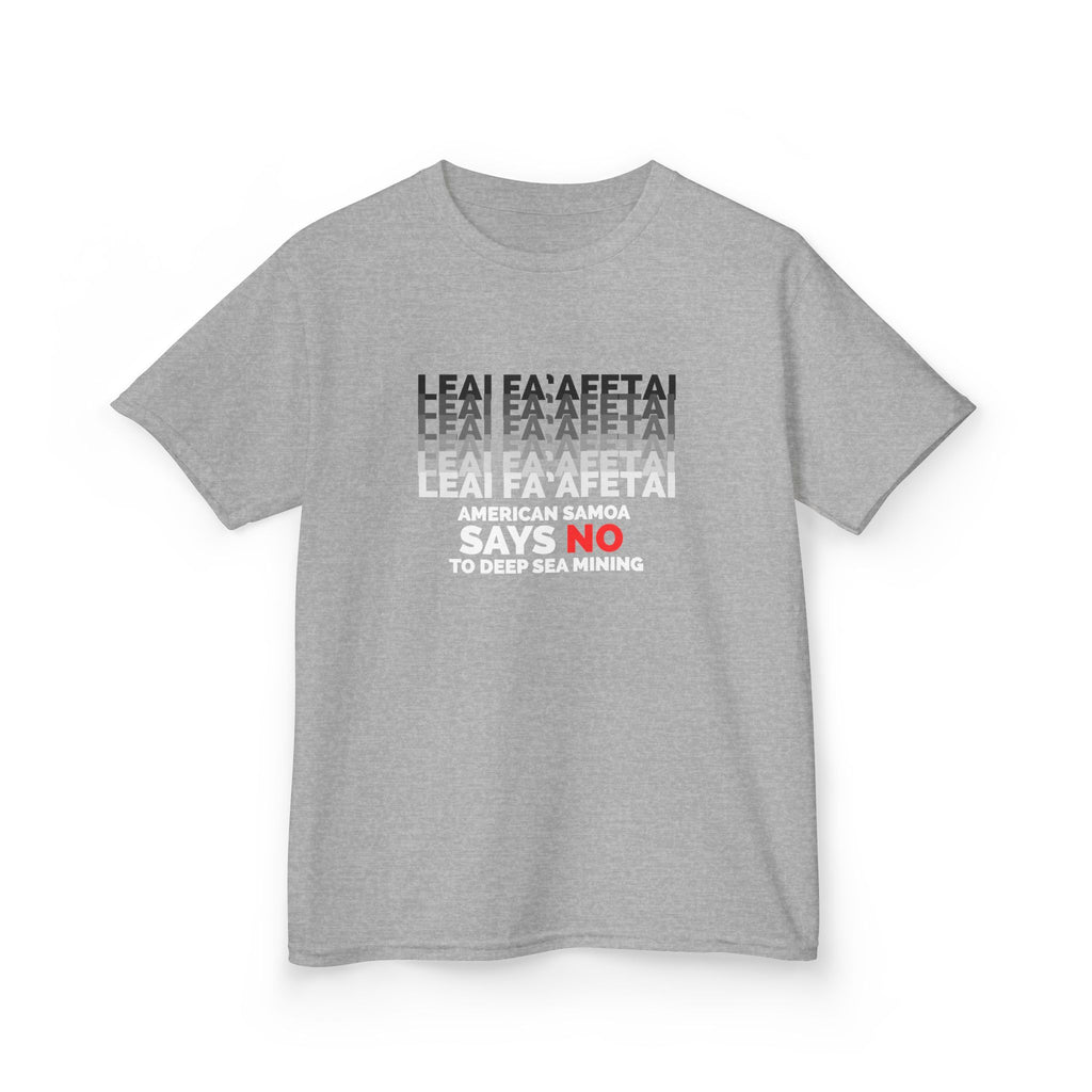 Leai, Fa'afetai - Kids T-Shirt