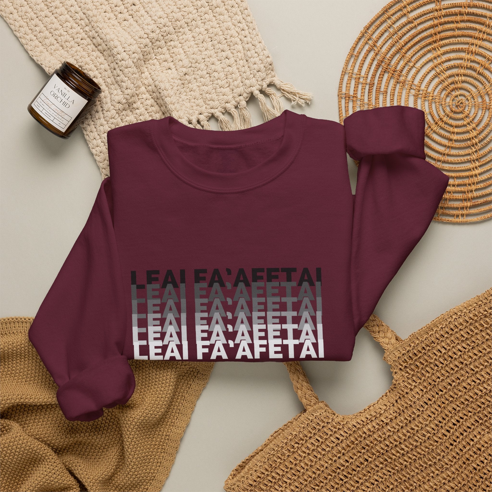 Leai Fa'afetai - Crewneck Sweatshirt